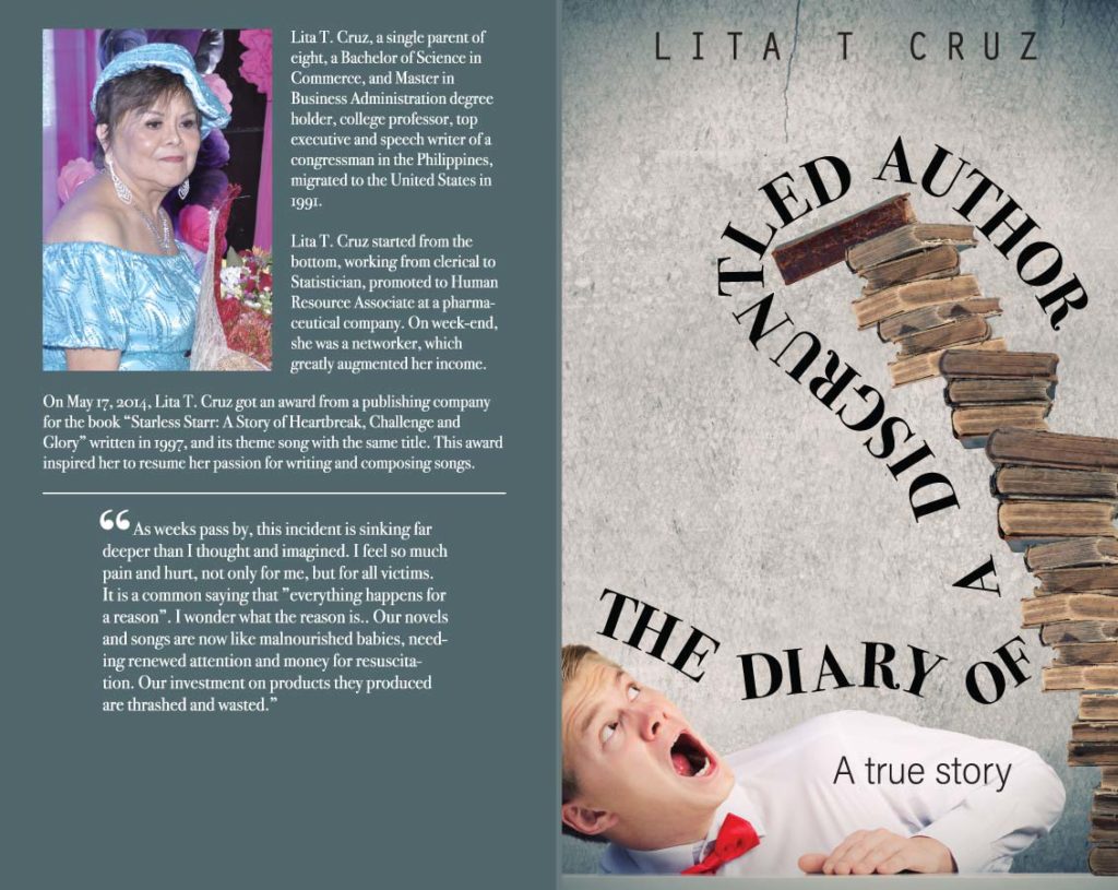 The Diary of a Disgruntled Author of Ms. Lita T. Cruz